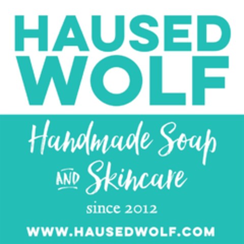 HAUSED WOLF Handmade Soap AND Skincare Logo (DPMA, 12/28/2017)