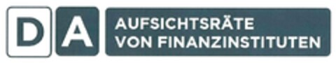 D A AUFSICHTSRÄTE VON FINANZINSTITUTEN Logo (DPMA, 04/06/2018)