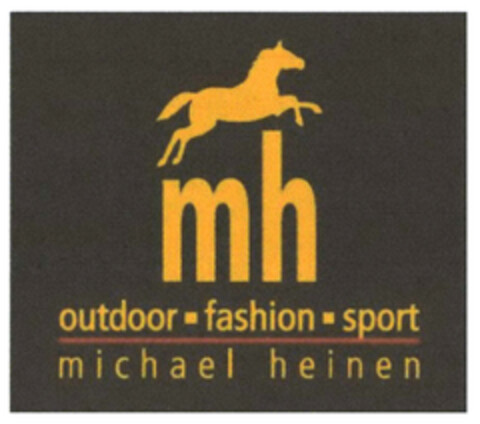 mh outdoor fashion sport michael heinen Logo (DPMA, 28.11.2018)