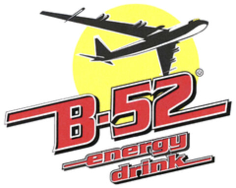 B-52 energy drink Logo (DPMA, 26.08.2008)