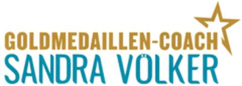 GOLDMEDAILLEN-COACH SANDRA VÖLKER Logo (DPMA, 04.08.2020)