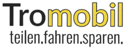 Tromobil teilen.fahren.sparen. Logo (DPMA, 13.11.2020)