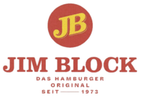 JIM BLOCK DAS HAMBURGER ORIGINAL SEIT 1973 Logo (DPMA, 11/28/2023)