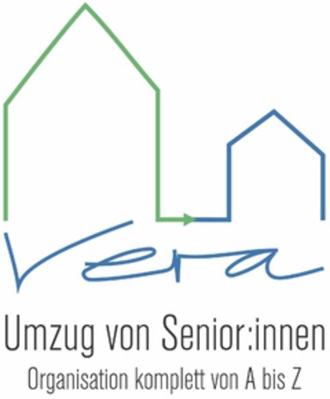 Vera Umzug von Senior:innen Organisation komplett von A bis Z Logo (DPMA, 04.03.2024)