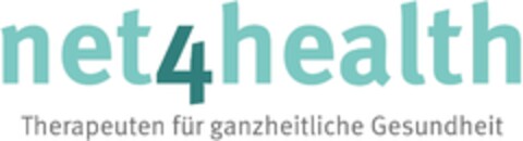 net4health Therapeuten für ganzheitliche Gesundheit Logo (DPMA, 30.04.2024)