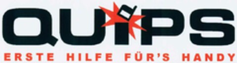 QUIPS ERSTE HILFE FÜR'S HANDY Logo (DPMA, 27.11.2002)