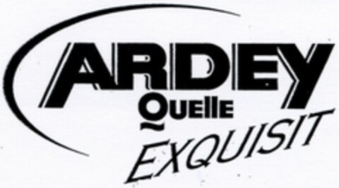 ARDEY QUELLE EXQUISIT Logo (DPMA, 16.05.2003)