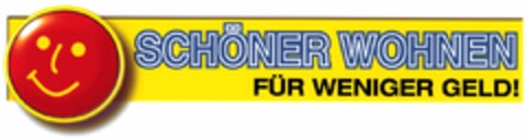 SCHÖNER WOHNEN FÜR WENIGER GELD! Logo (DPMA, 22.08.2003)