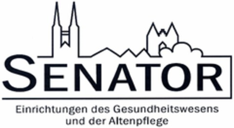 SENATOR Einrichtungen des Gesundheitswesens und der Altenpflege Logo (DPMA, 24.07.2004)