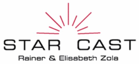 STAR CAST Rainer & Elisabeth Zola Logo (DPMA, 01.12.2004)