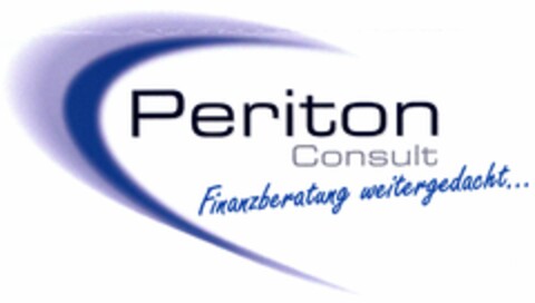 Periton Consult Finanzberatung weitergedacht... Logo (DPMA, 03/09/2005)