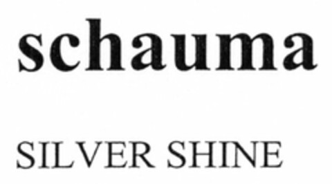 schauma SILVER SHINE Logo (DPMA, 16.08.2006)