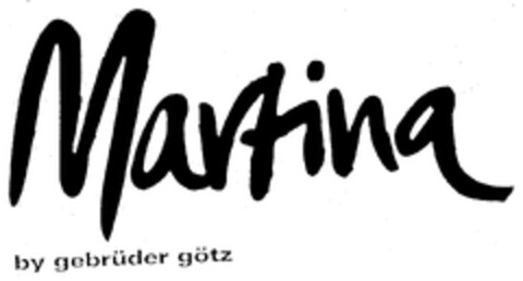 Martina by gebrüder götz Logo (DPMA, 29.04.2006)