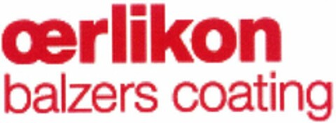 oerlikon balzers coating Logo (DPMA, 28.07.2006)