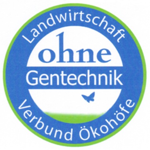 Landwirtschaft ohne Gentechnik Verbund Ökohöfe Logo (DPMA, 15.11.2006)