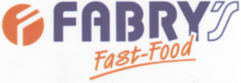 FABRY'S Fast-Food Logo (DPMA, 06.07.1995)