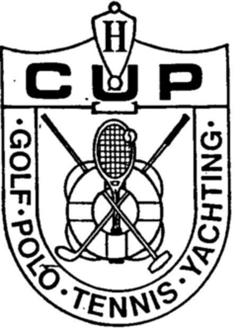 CUP GOLF POLO TENNIS YACHTING Logo (DPMA, 29.06.1995)