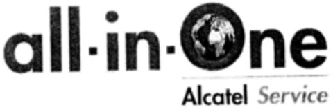 all·in·One Alcatel Service Logo (DPMA, 29.11.1996)