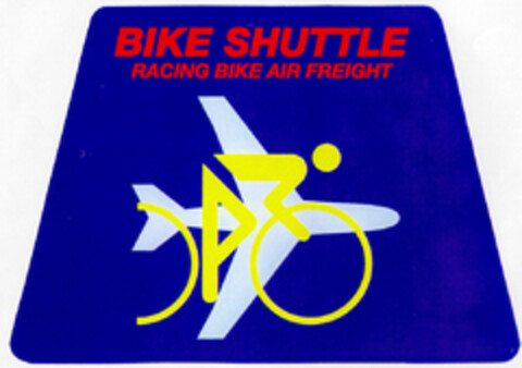 BIKE SHUTTLE RACING BIKE AIR FREIGHT Logo (DPMA, 02/01/1997)