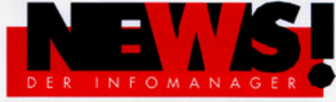 NEWS! DER INFOMANAGER Logo (DPMA, 25.08.1997)