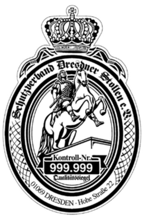 Schutzverband Dresdner Stollen e.V. Logo (DPMA, 26.05.1999)