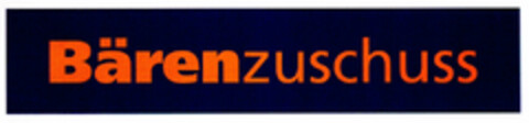 Bärenzuschuss Logo (DPMA, 10/27/1999)