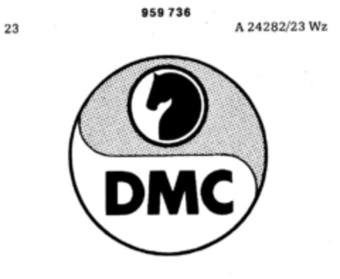 DMC Logo (DPMA, 12/22/1972)