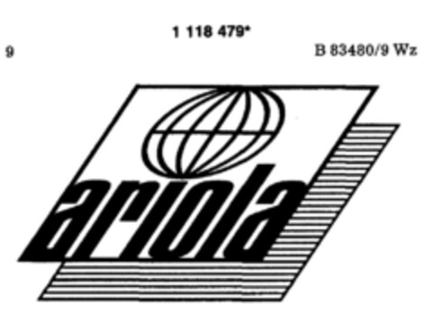 ariola Logo (DPMA, 22.12.1987)