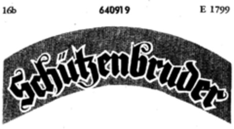 Schützenbruder Logo (DPMA, 11.06.1952)