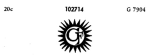 GF Logo (DPMA, 05.10.1907)