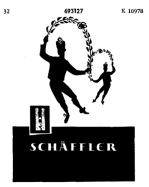 SCHÄFFLER Logo (DPMA, 11.11.1955)