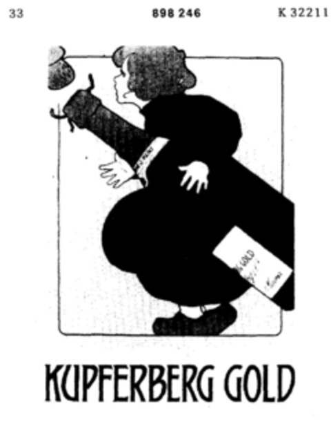 KUPFERBERG GOLD Logo (DPMA, 06/12/1971)