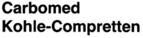 Carbomed Kohle-Compretten Logo (DPMA, 02.12.1988)