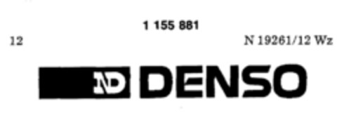 DENSO Logo (DPMA, 08/03/1984)