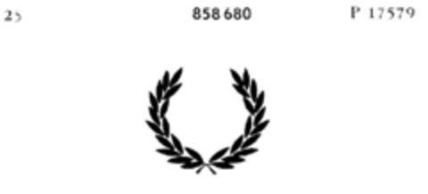 858680 Logo (DPMA, 08/21/1968)