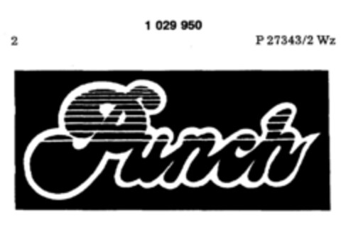 Punch Logo (DPMA, 29.05.1980)