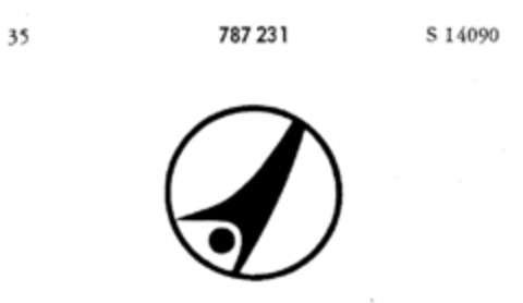 787231 Logo (DPMA, 08/25/1962)