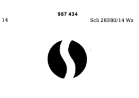 967434 Logo (DPMA, 03/03/1977)