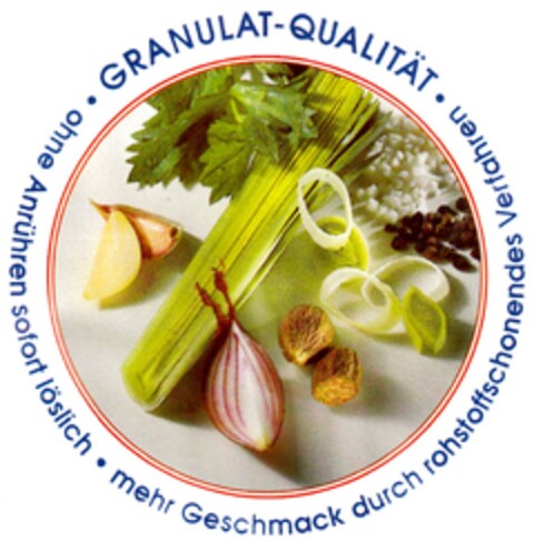 GRANULAT-QUALITÄT Logo (DPMA, 11.01.1994)