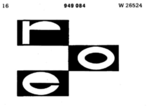 roe Logo (DPMA, 09/03/1975)