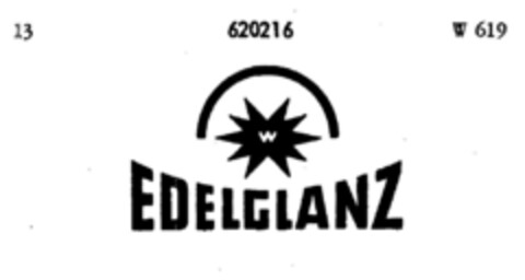 EDELGLANZ Logo (DPMA, 04/27/1950)