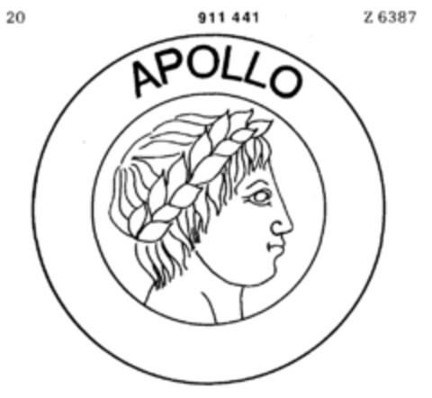 APOLLO Logo (DPMA, 12.12.1972)