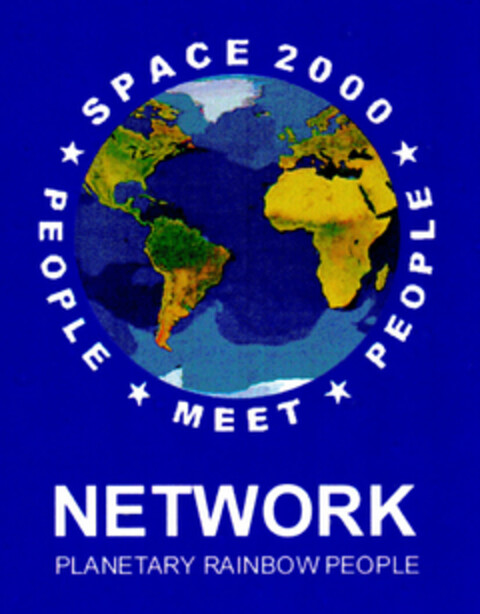 NETWORK PLANETARY RAINBOW PEOPLE Logo (DPMA, 01/05/2000)