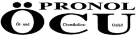 PRONOL ÖCU Öl- und Chemikalien Unfall Logo (DPMA, 07.11.2000)