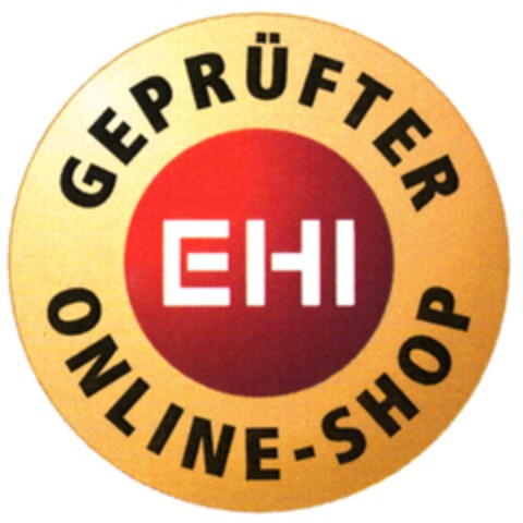 EHI GEPRÜFTER ONLINE-SHOP Logo (DPMA, 02/06/2009)