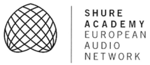 SHURE ACADEMY EUROPEAN AUDIO NETWORK Logo (DPMA, 05.04.2012)