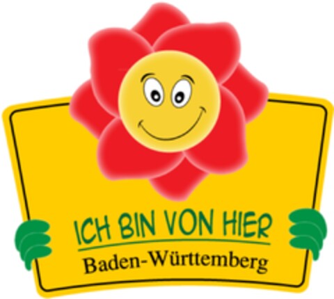 ICH BIN VON HIER Baden-Württemberg Logo (DPMA, 12.02.2013)