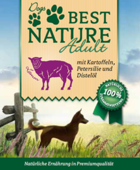 Dogs BEST NATURE Logo (DPMA, 29.01.2015)