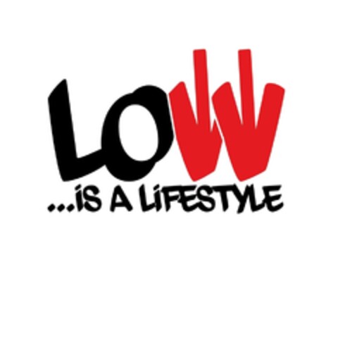 LOW ...is A LIFESTYLE Logo (DPMA, 19.01.2016)