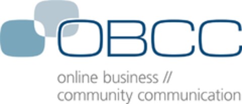 OBCC online business // community communication Logo (DPMA, 12/23/2016)